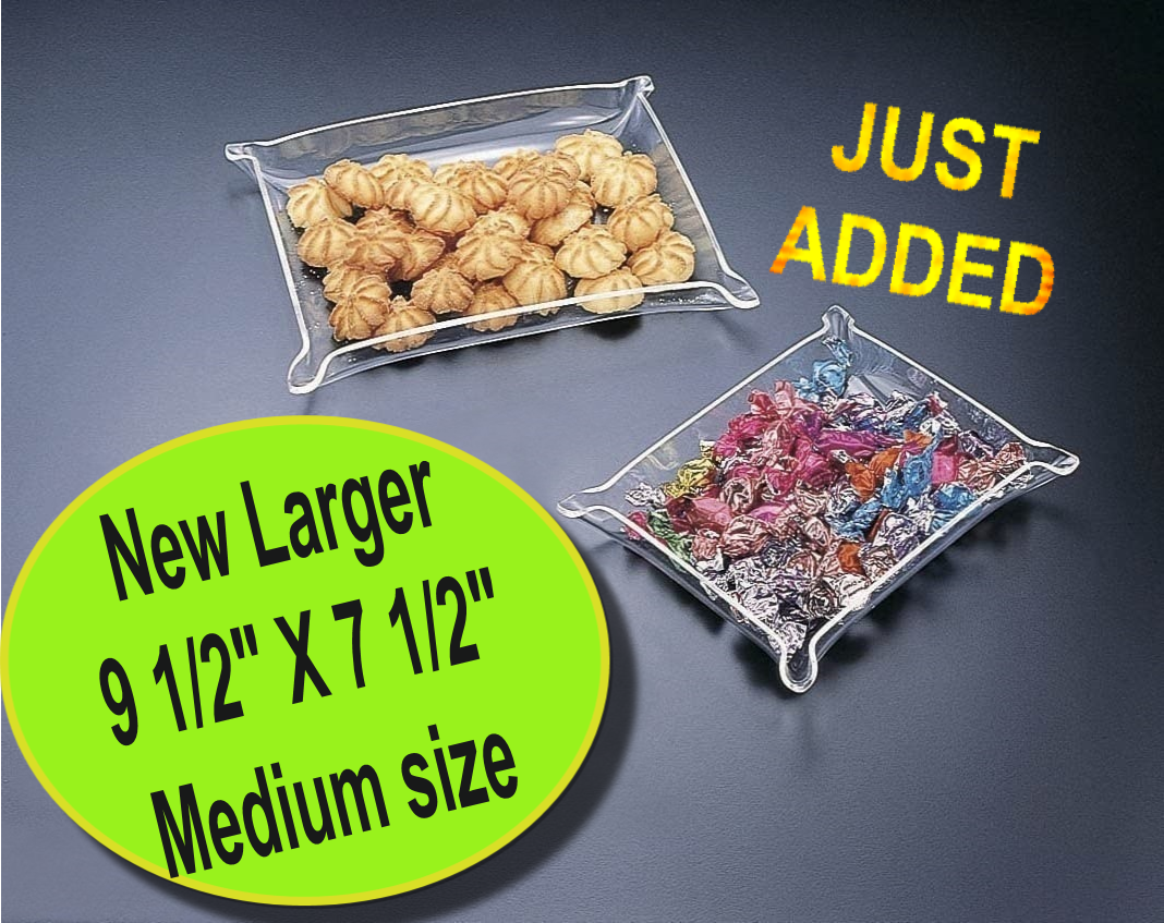 Elegant Nested Acrylic Tray (Medium) Bowls, Trays and DishesServing